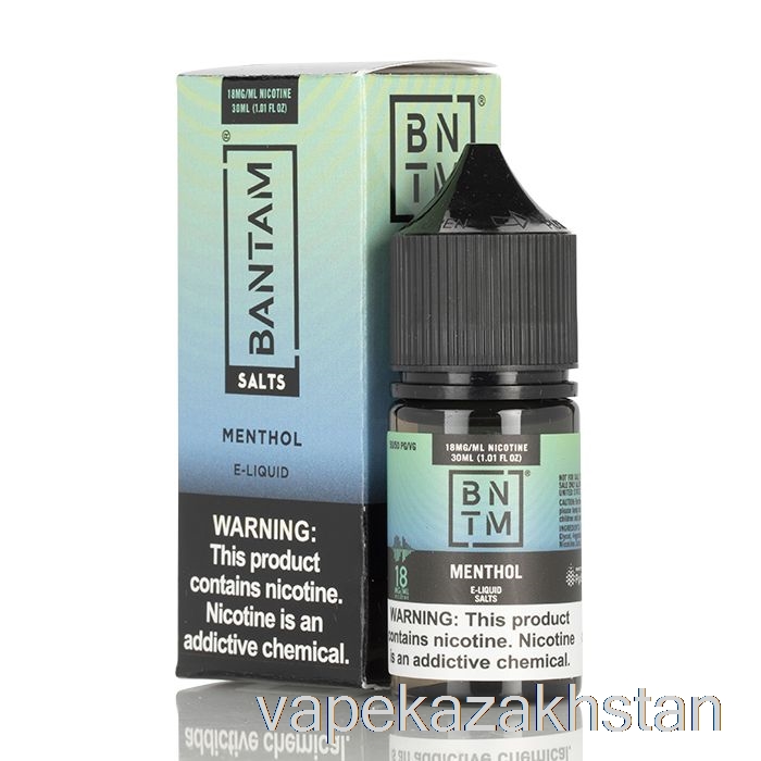 Vape Smoke Menthol SALTS - Bantam Vape - 30mL 18mg